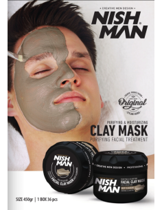 NISH MAN CLAY MASK-ARGILLA...
